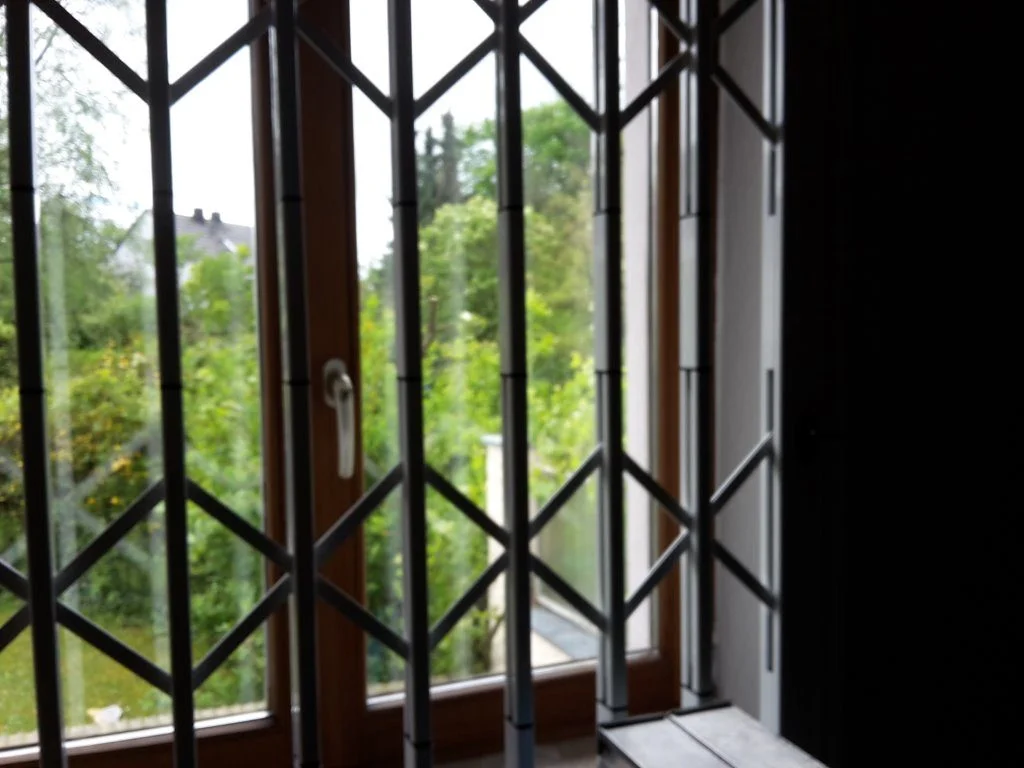 Sicherheitsgitter Nahaufnahme